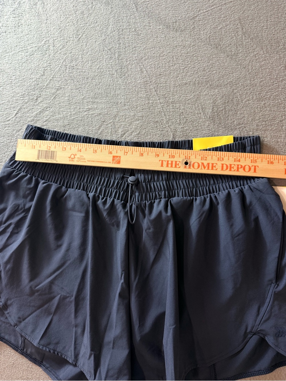 all in motion - Blue Smocked-Waist High-Rise Woven Athletic Shorts - Picture 9 of 13